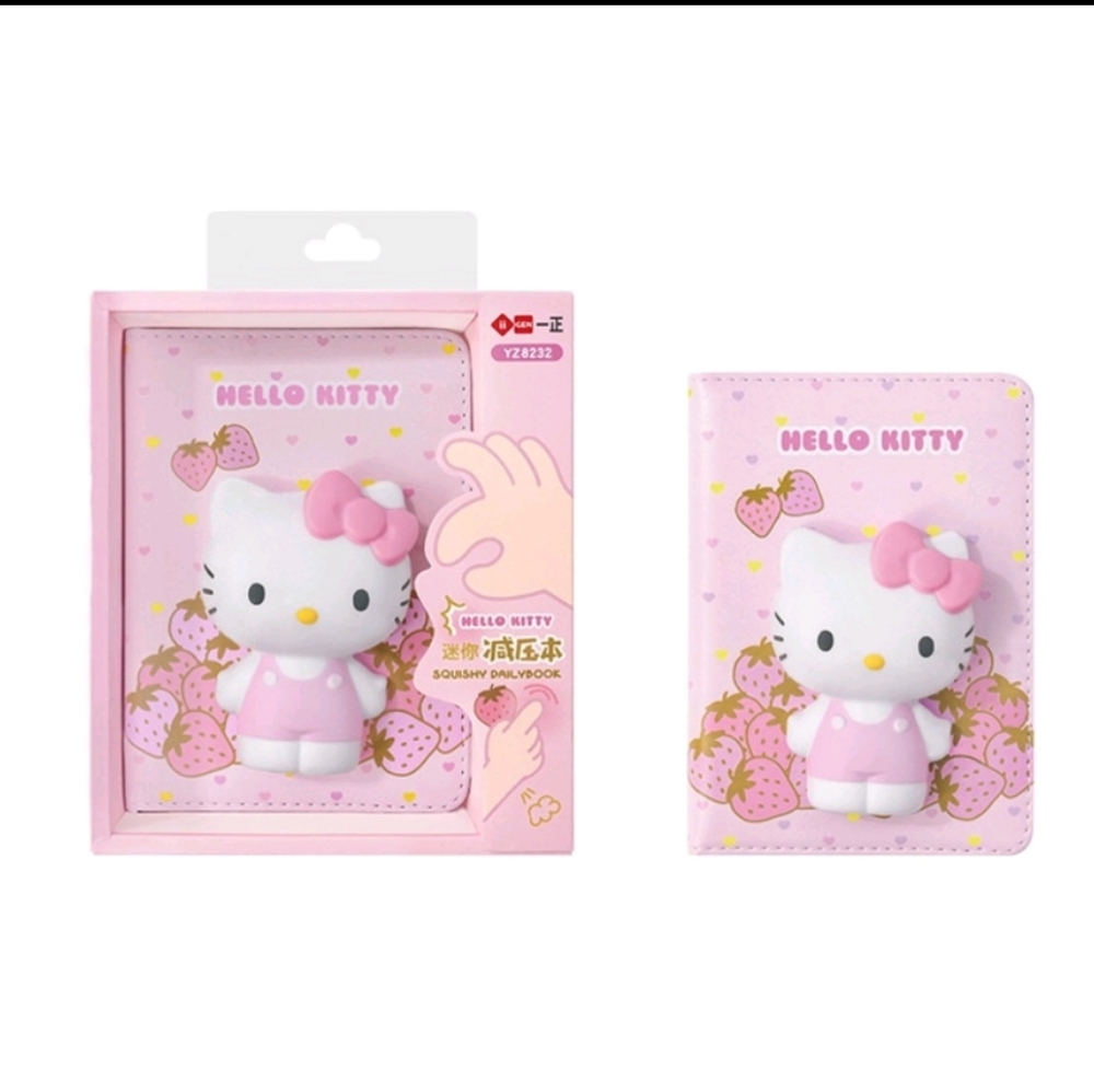 Kawaii Sanrio Hello Kitty 3D Stress Relief Notebook